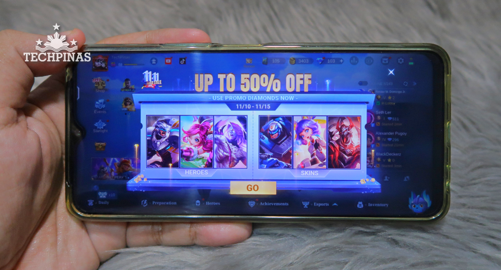 Buy Mobile Legends Hero Skins for Less